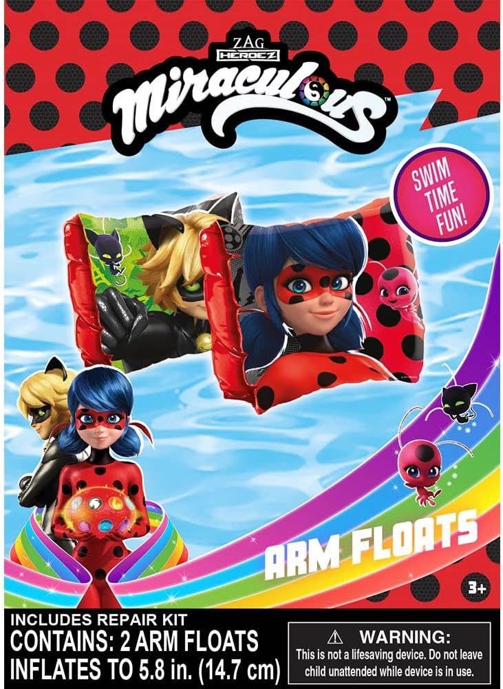 Miraculous What Kids Want Ladybug Arm Inflatable Floaties