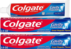 Colgate Cavity Protection Toothpaste with Fluoride - 2.5 ounce - 2 Pack